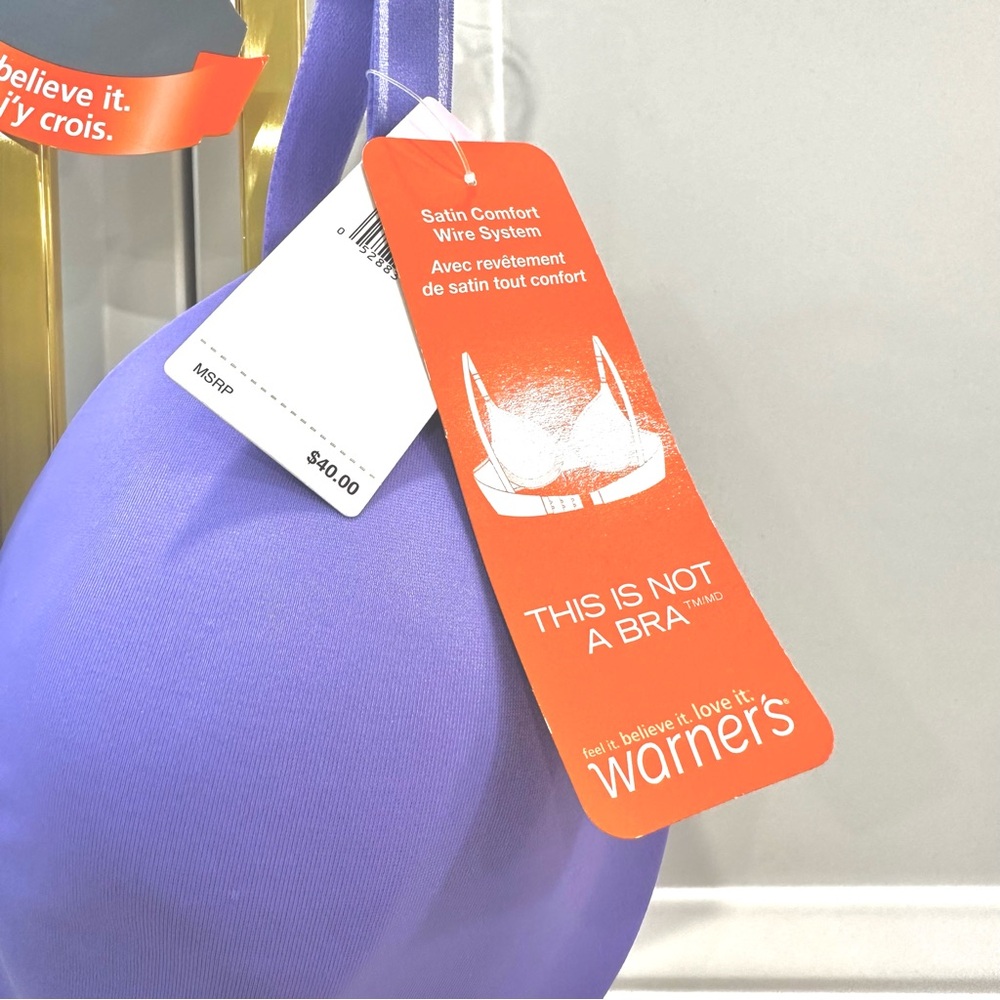 Warner's This Is Not A Bra 1593 Lightly Lined T-Shirt Bra - Picture 8 of 10